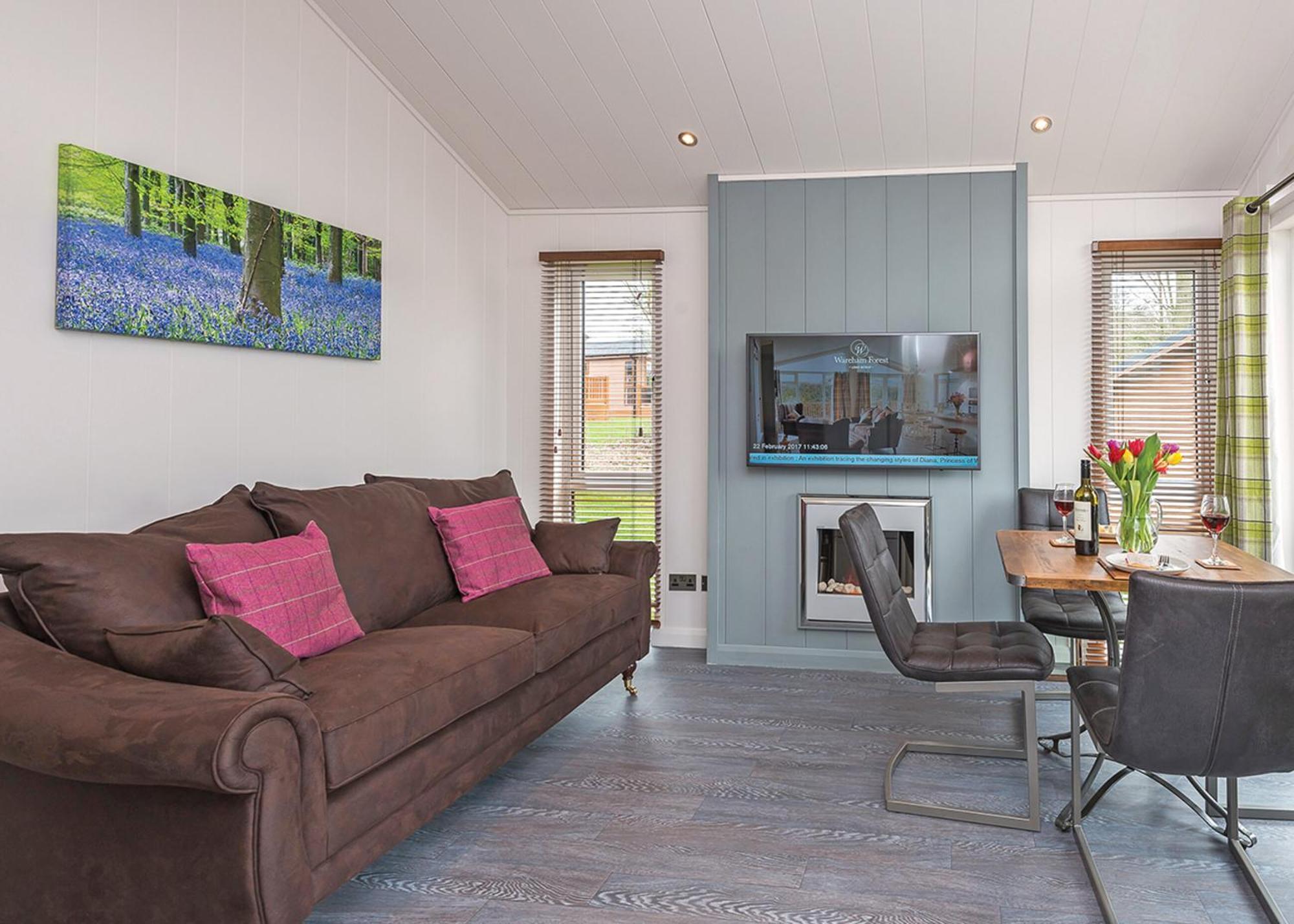 Wareham Forest Lodge Retreat Lytchett Minster Номер фото